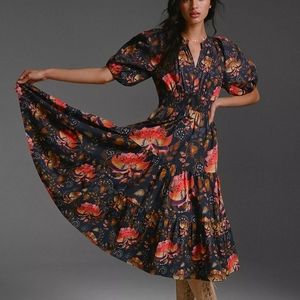 Conditions Apply | Printed Midi Dress